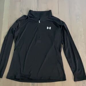 Under Armour Black Long Sleeve Lightweight Pullover